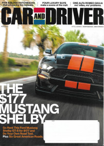 CAR & DRIVER 2019 AUG - HONDA CIVIC SPORT, HYUNDAI ELANTRA GT-NLINE, MAZDA 3